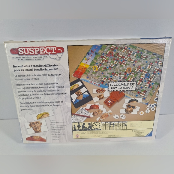 Suspect Board Game French NEW - Picture 4 of 13